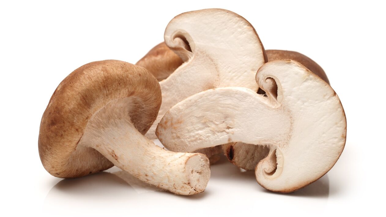 Shiitake mushrooms capsules in cardioforms