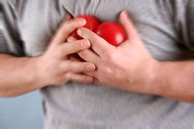 Heart pain with high blood pressure